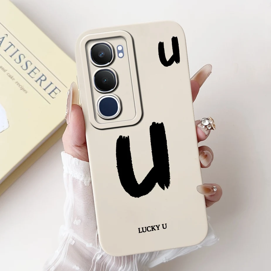 Luxury Lucky Letters Shockproof Soft TPU Phone Case Cover