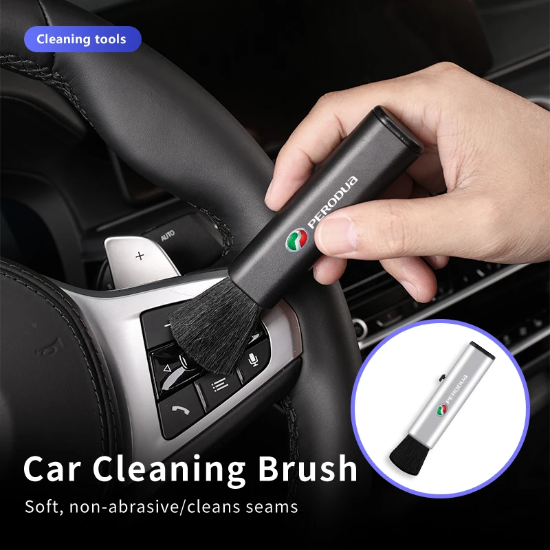 Spazzola Per Dettagli Per La Pulizia Dell'Auto Strumento Per Cruscotto Per Presa D'Aria Interna Per Perodua Alza Axia Viva Aruz Myvi Gen2 Gen3 0 W20 5