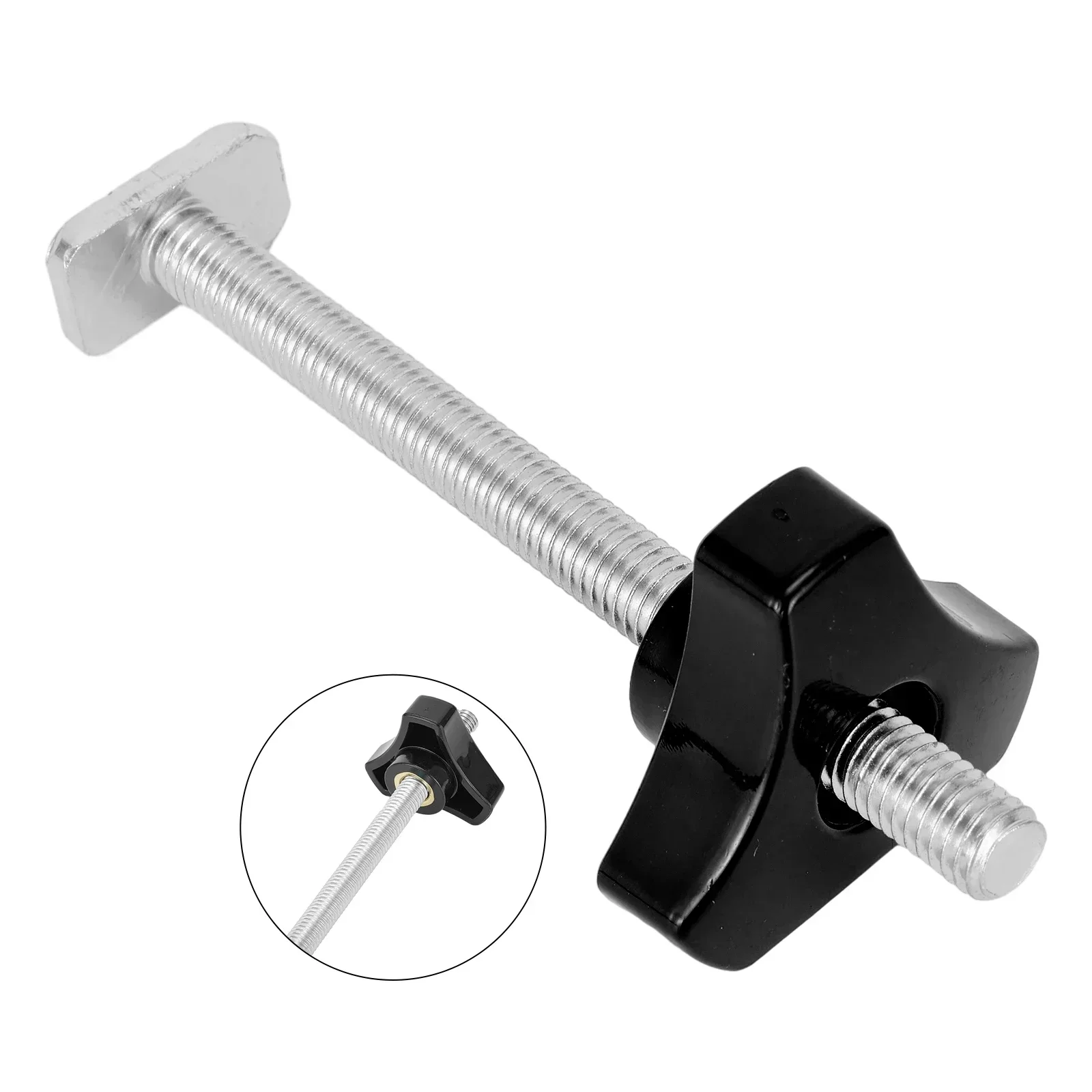 1/2pcs M8 Nut Handle T Screw 100mm Threaded Rod M8 Slider Set For Milling Machines Table Saws Band Saws Woodworking Tools woodworking tools,woodworking tool