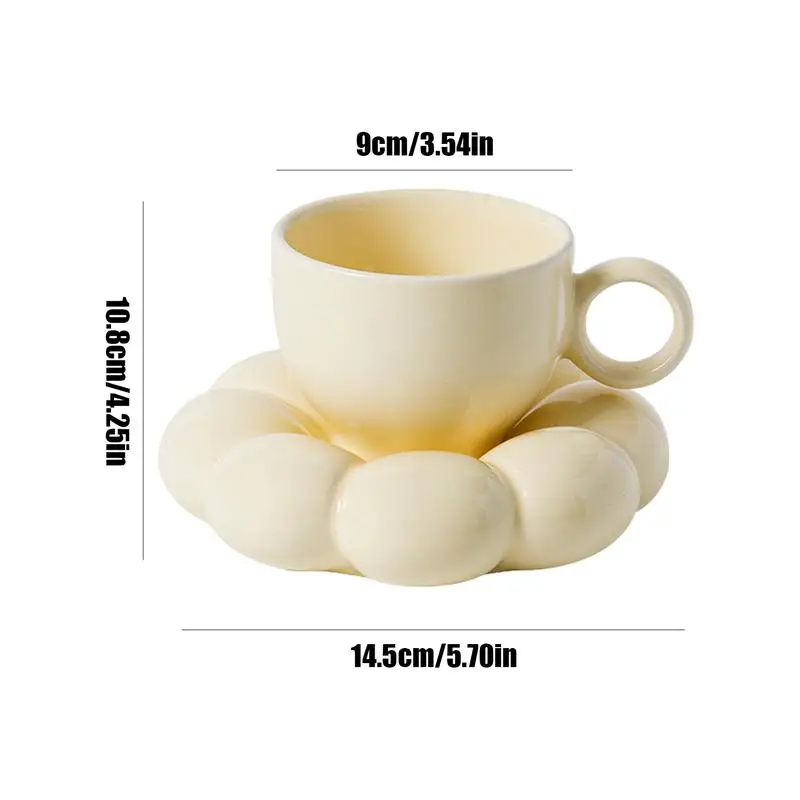 Set 6 Tazze Cappuccino in Ceramica – Caffè Orientale