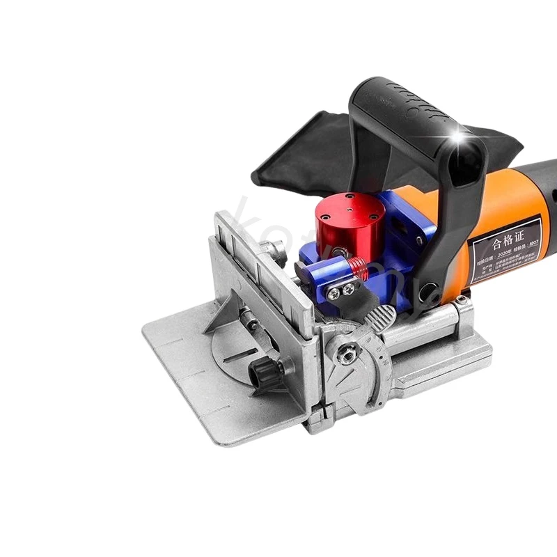 Handheld Lamino Slotting Machine Woodworking Tenoning Machine Angle Adjustable Home Improvement Slotting