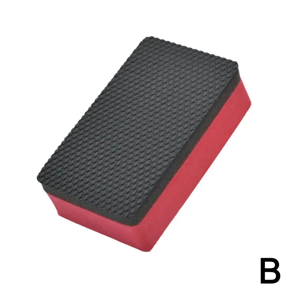 Car Clay Bar Decontamination Pad Sponge Block Cleaner Pad Polish Cleaning Eraser Wax Scrub Y9L5