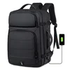 40L Expandable Backpacks USB Charging Port 17 inch Laptop Bag Waterproof Business National Flag Travel Bag 1