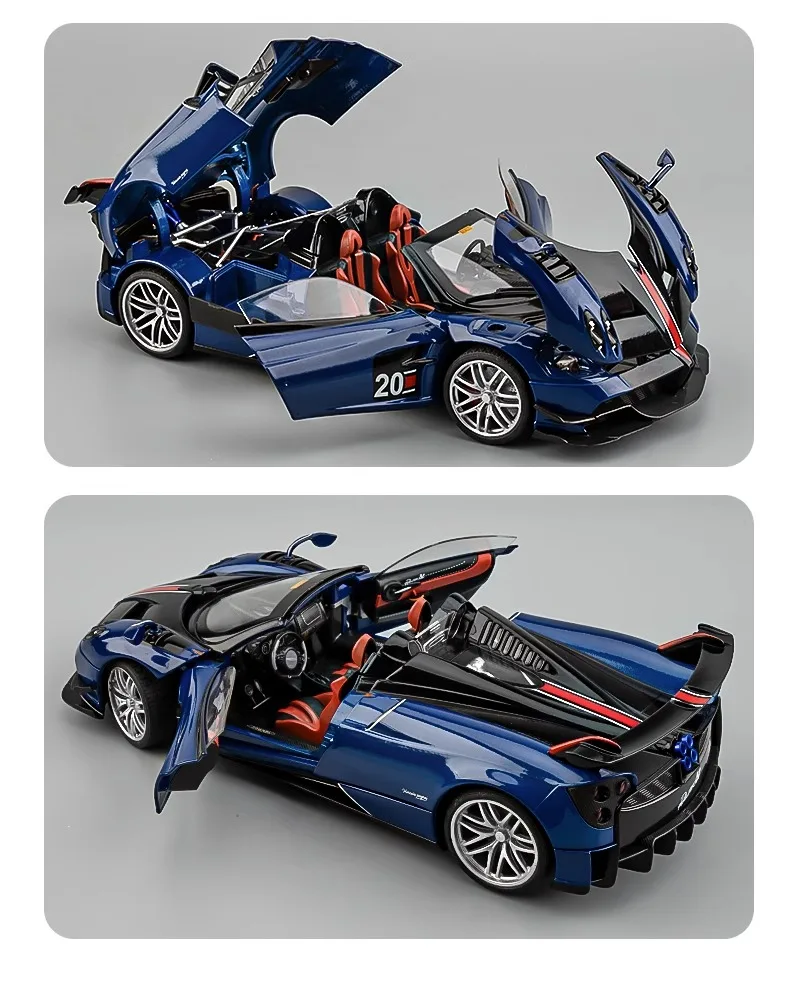1/18 Pagani Huayra BC Supercar Alloy Diecast Model Car Collection