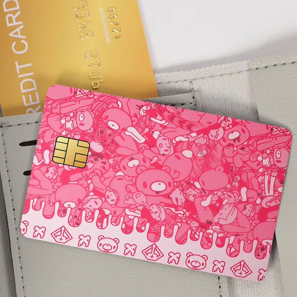 INDIGOS UG Adesivo Auto - Sticker - Auto - JDM - Die Cut - Gloomy Bear Punch Owner Decal Laptop Window Sticker - Pink - 88 mmx88 mm