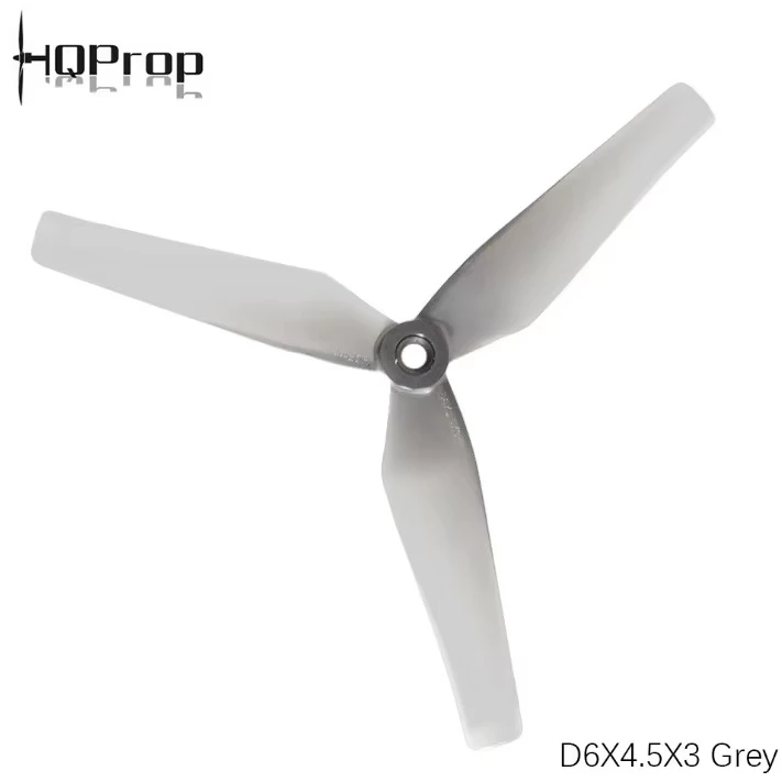 Hélices Drone D6X4.5X3 PC 6 pouces Lot de 2/6/12 Paires Gris