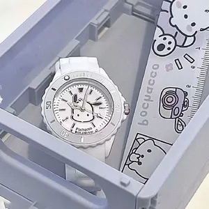 Kawaii Sanrio Hellokitty Pochacco Wrist Watch Electronic Watch Temperament Simplicity Fashion Versatility Birthday Girls Gift