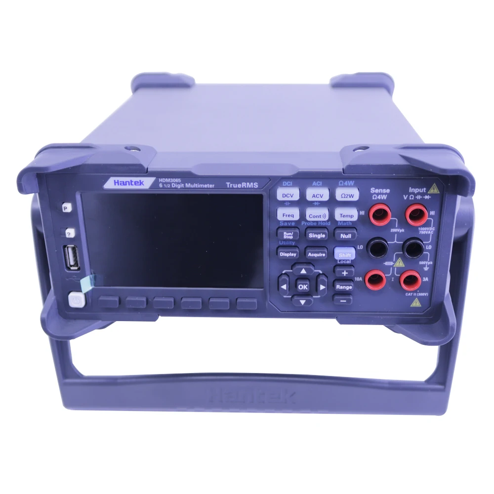 Hantek HDM3065 Digital Desktop Multimeter 1/2 bit Digital Multimeter AC/DC Voltage Current 2/4 lines Resistance Capacitance