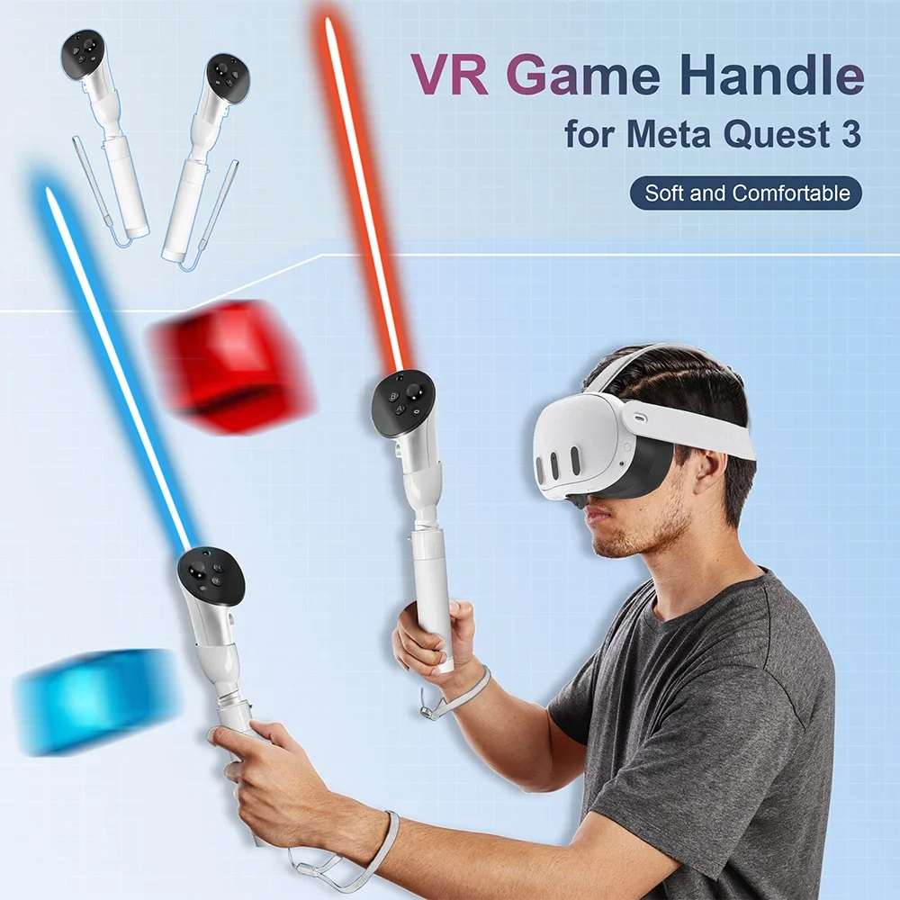 VR コントローラーセット Amazon | sikiwind for Meta Quest 3 VR ヘッドセット