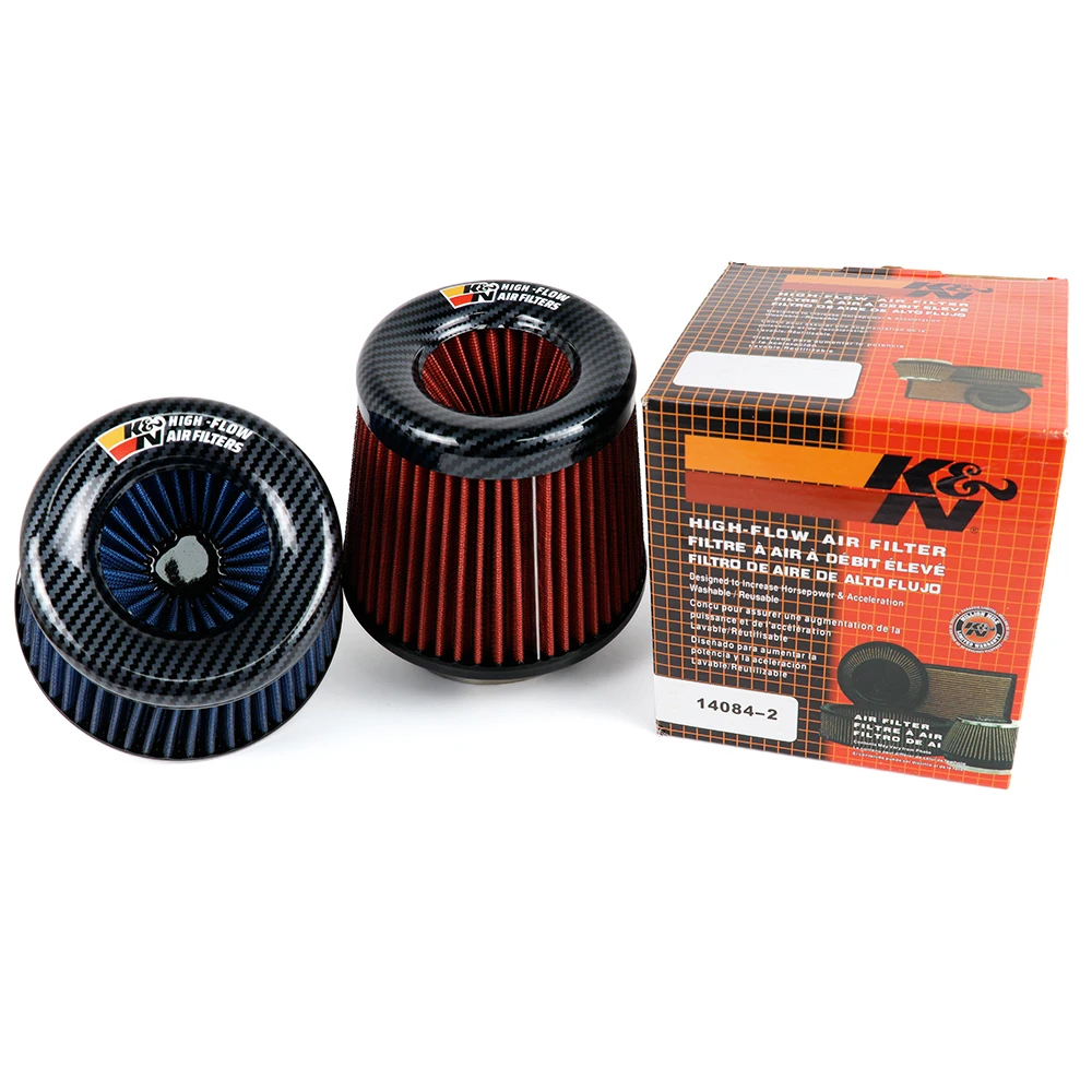 K&N Mushroom Head 3 /3.5 /4 inch Car Intake Air Filter for