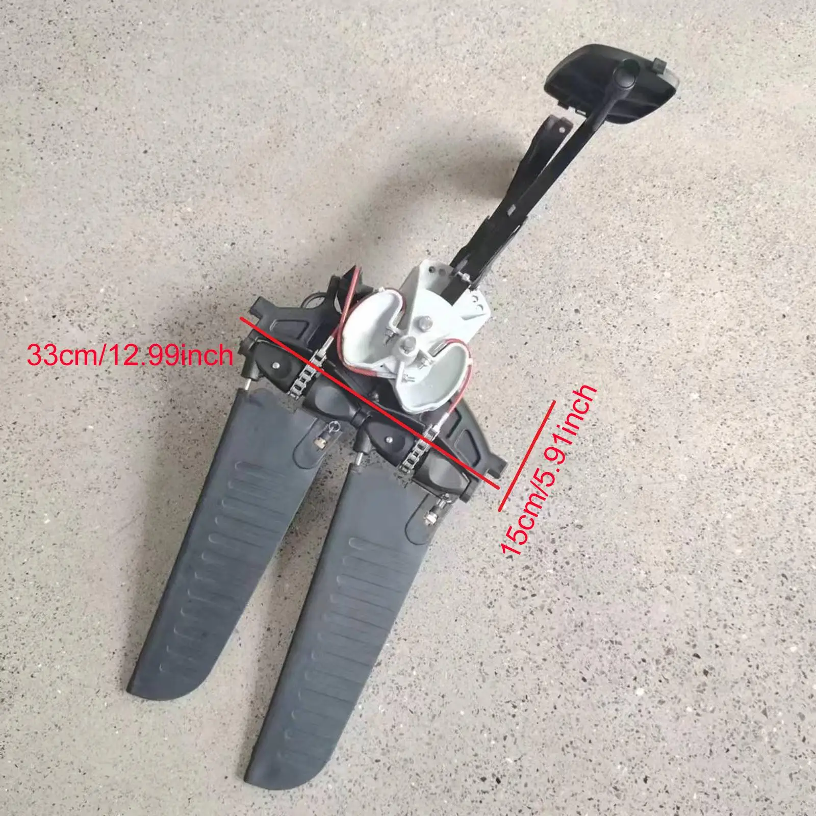 Foot Pedal System for BOARD Kayak Repair Parts for Photographing Simple Assembly, Hands Free Paddling