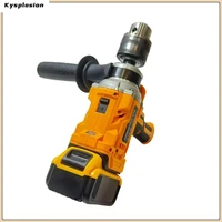 Brushless Electric Concrete Mixer Cordless Electric drill Cement Mortar Plaster Mixer Blender Paint Mix For Dewalt 20V battery