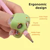 3/6/12PCS Pencil Grips Kids Handwriting Posture Correction Training Grippers Writing For School Students Correct Writing Posture 3