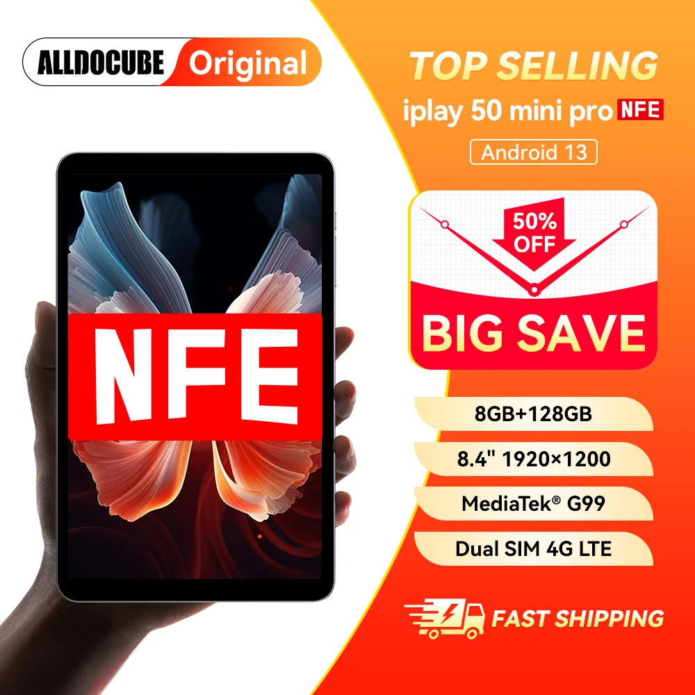 Alldocube iPlay50 Mini PRO 8.4inch Android13 Tablet Netflix
