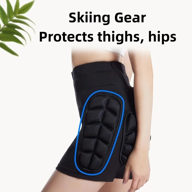Ski Protective Gear Ski Hip Protector Pants Butt Ice Scooter Sports Children Knee Elbow Wrist Pads Cycling Skating