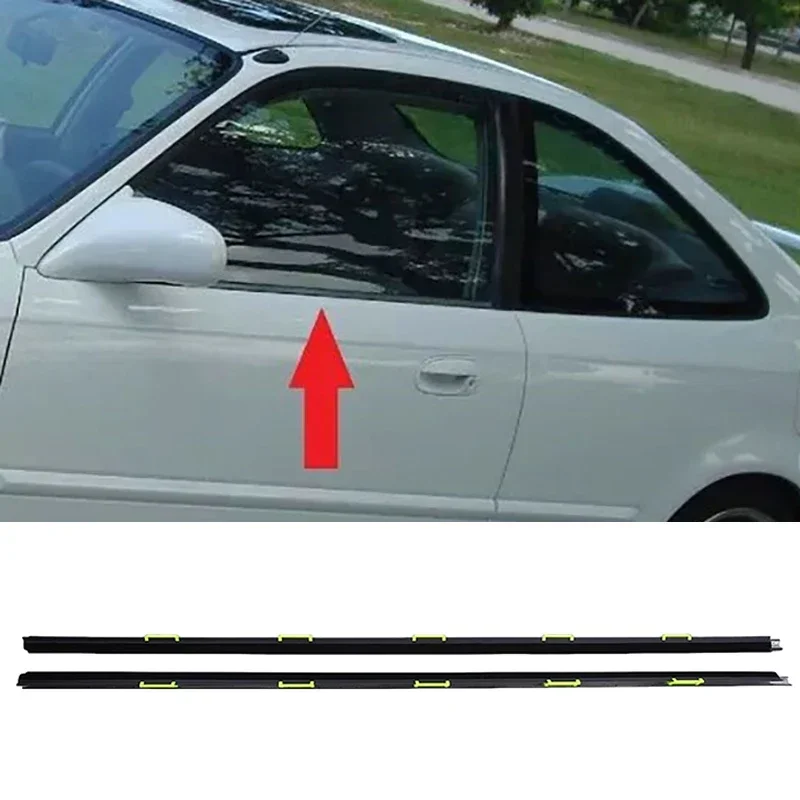 Window Rubber Sealing Strip Window Glass Waterproof Pressure Strip car window weatherstrips Fit For HONDA CIVIC EK 1991-2000 72410-S03-003 72450-S03-003