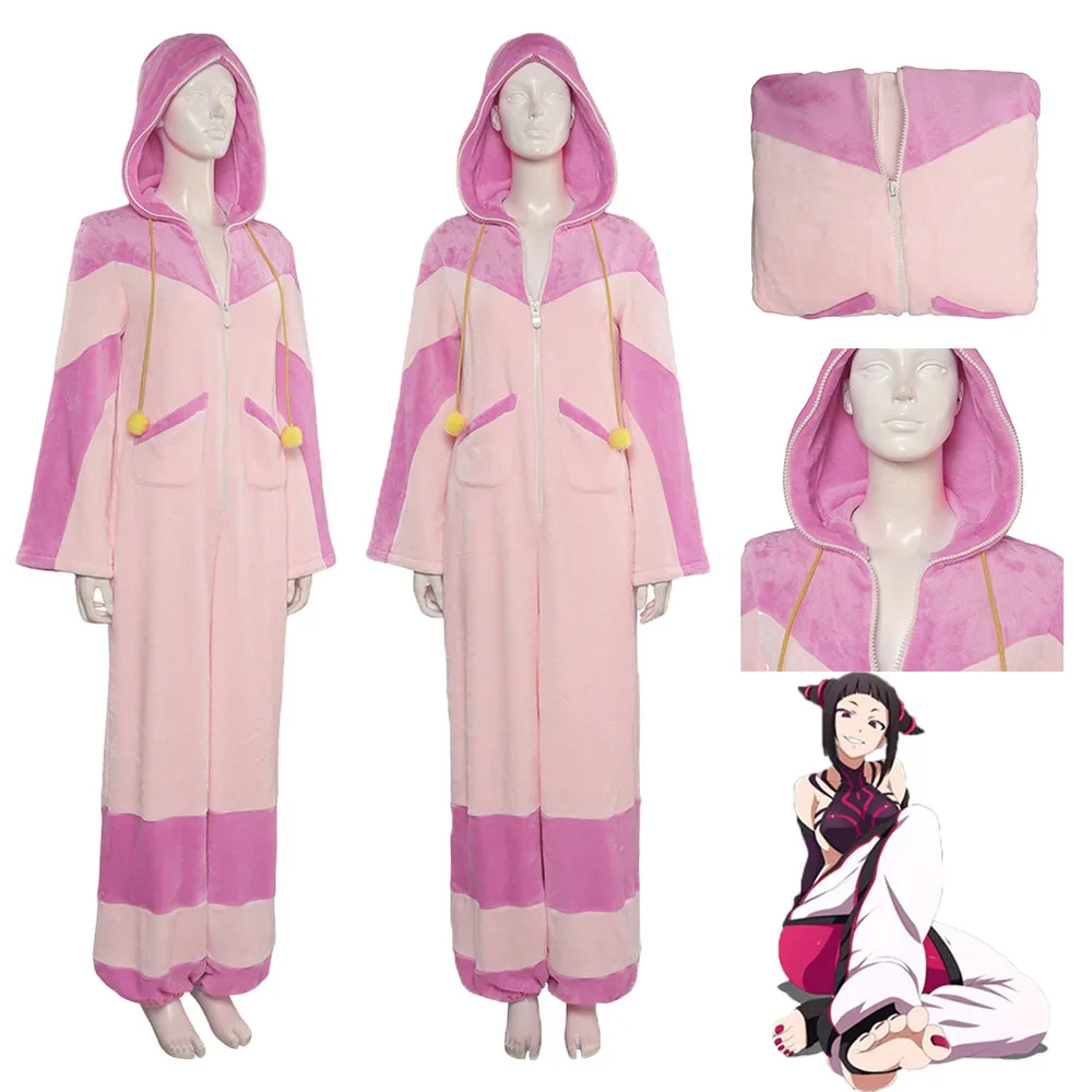 Fighter-Juri-Cosplay-Hoodie-Jumpsuit-Costume-Game-SF-Roleplay-Outfits ...