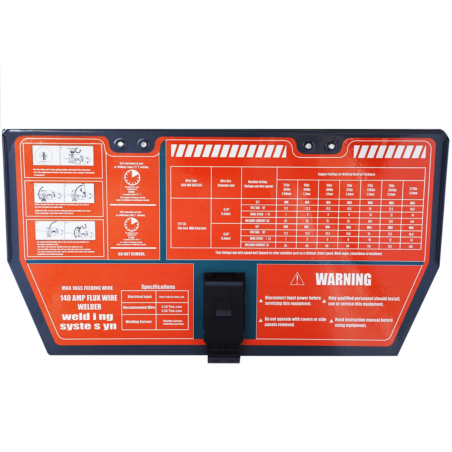 3 In 1 MIG Welding Machine 110V~220V Dual Voltage  Flux Core Welders MMA Inverter Welder TIG LIFT 140A 4