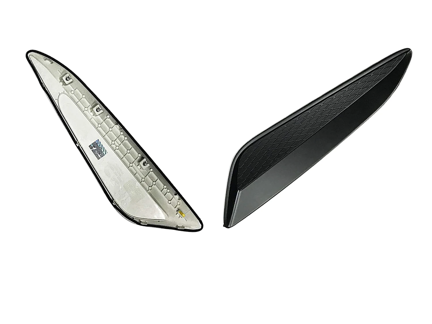 Matte Black Car Hood Bonnet Vents Radiator Grille Air DuctS Trim Fit for Hyundai Genesis Coupe 2013 2014 2015