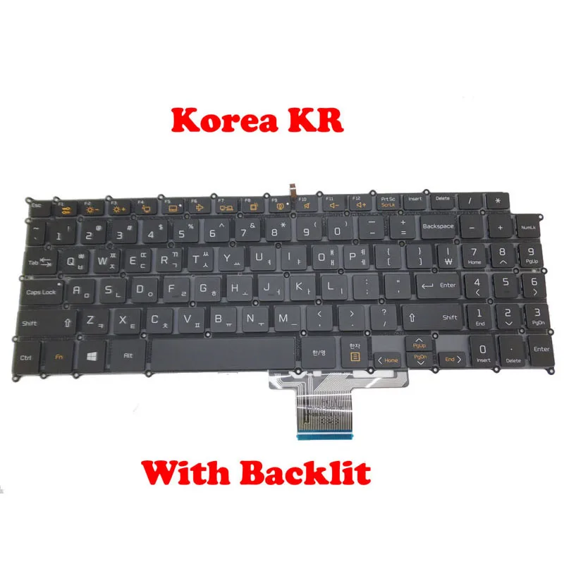 

KR клавиатура с подсветкой для LG 15Z970 15Z970-G HMB8155ELB13 AEW73809811 HMB8154ELA13 AEW73809821 Корея KR HMB8154ELB13 aew7380809801