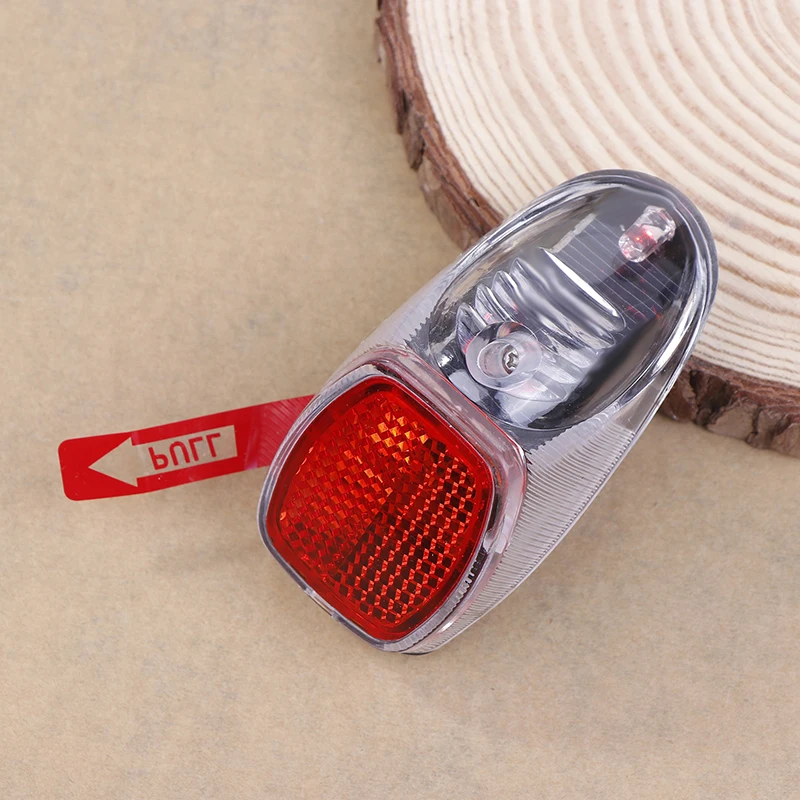 Bicycle Taillight Solar Energy Cycling Rear Light Road