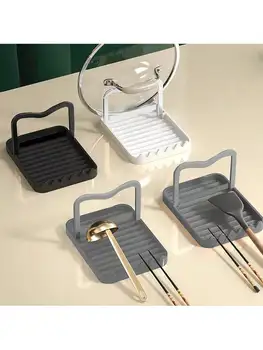 1PC Organizer Multifunctional Cooking Utensil Holder Keep, Counter Clean Anti Spill Rack Kitchen Tools Accessories 1