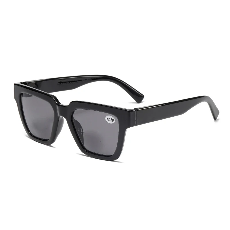 Europe&America Sun Reading Glasses For Men&Women Shade Sunglasses Presbyopic Square Eyeglasses 0 +1.0+1.5+2.0+2.5+3.0+3.5+4.0 6