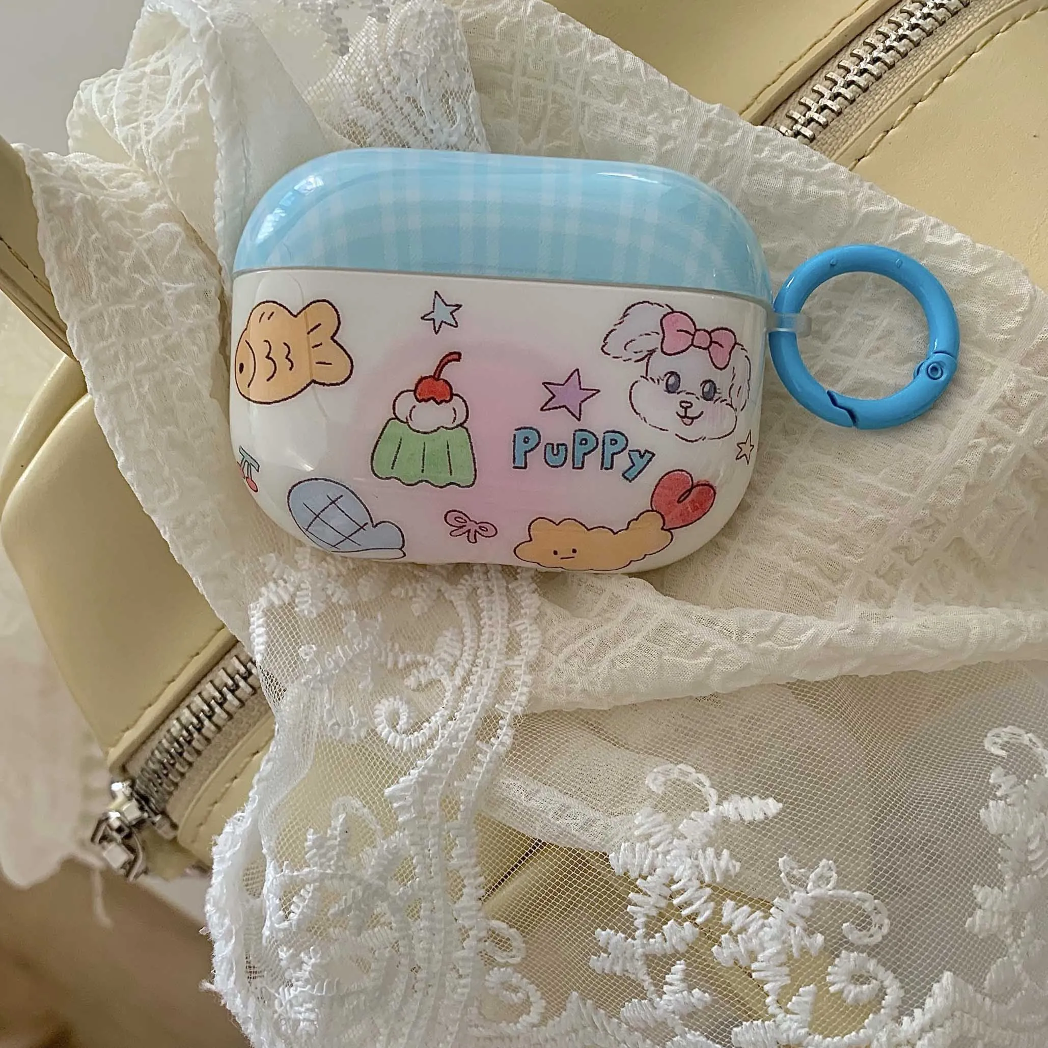 Lovely Rabbit Earphone Case Protect For Airpods