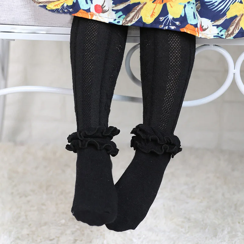 

0-3Y Soft Cotton Baby Tights Newborn Cute Lace Baby Girl Tights Winter Autumn Clothes Princess Girls Stockings Tights Pantyhose
