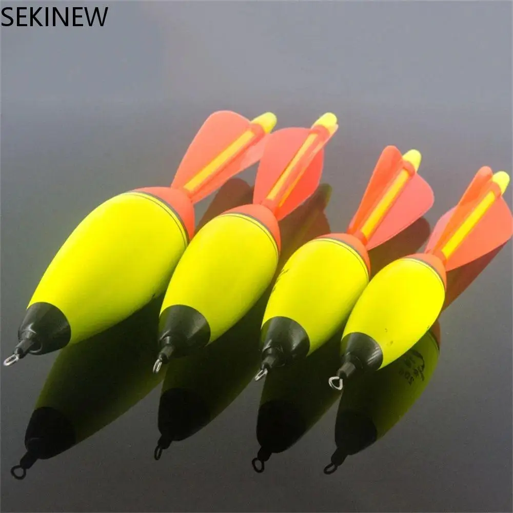 Flotteur lumineux EVA pour pêche de nuit mer roche avec bouchon mousse fluorescent pêche nocturne