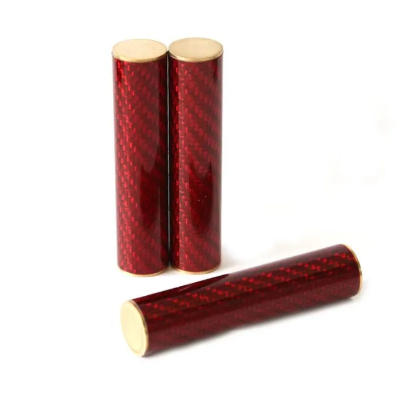 Carbon Fiber Nunchaku-Style EDC Fidget Spinner - Triple-Section Knuckle Rotation Stress Relief Toy , Portable Anxiety Relief