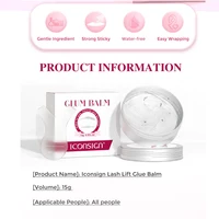 ICONSIGN Lash Glue Balm For Lash Lifting Fast Fixing Shape Eyelash Brow Lashes Lift Waterproof Wax Beauty Makeup Tools 2