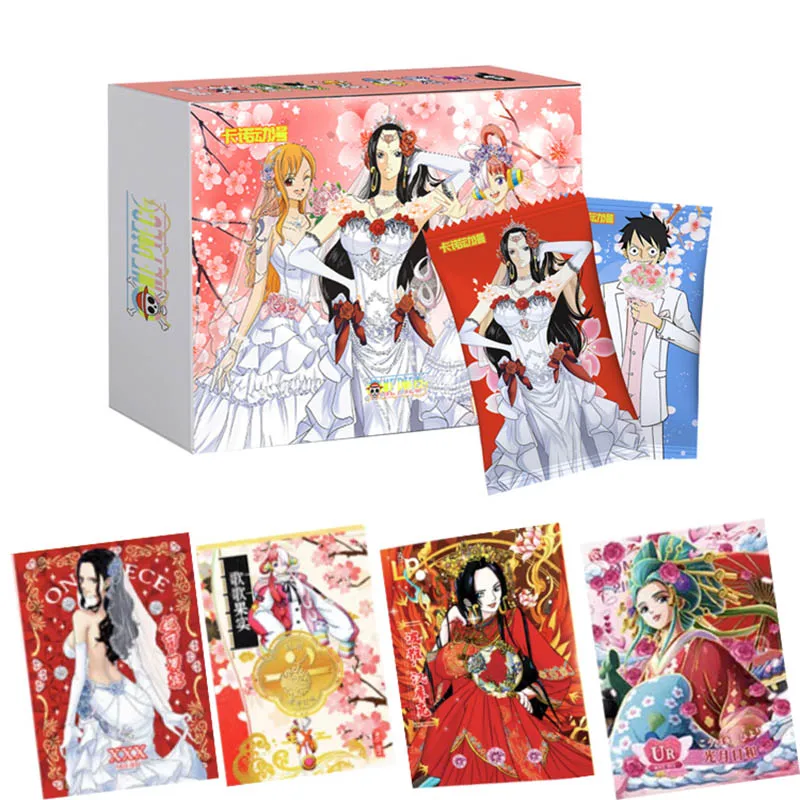 Commerci All'Ingrosso Carte Da Collezione Di Un Pezzo Red Wedding Case Booster Rare Anime Carte Da Gioco