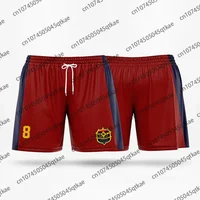 Blue Lock FC Barcha Cartoon Anime Jersey Mens Quick-Dry Shorts Summer Oversize Fashion Sport Unisex Short Pant Breathable Shorts 1