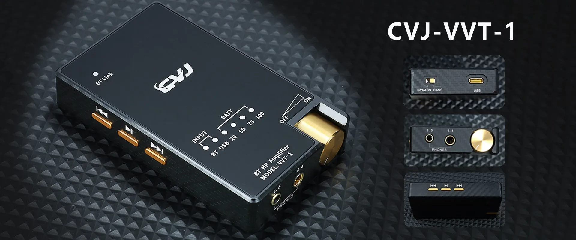 

Upcoming cvj vvt-1 QC5125 DAC Chips Portable DAC & AMP