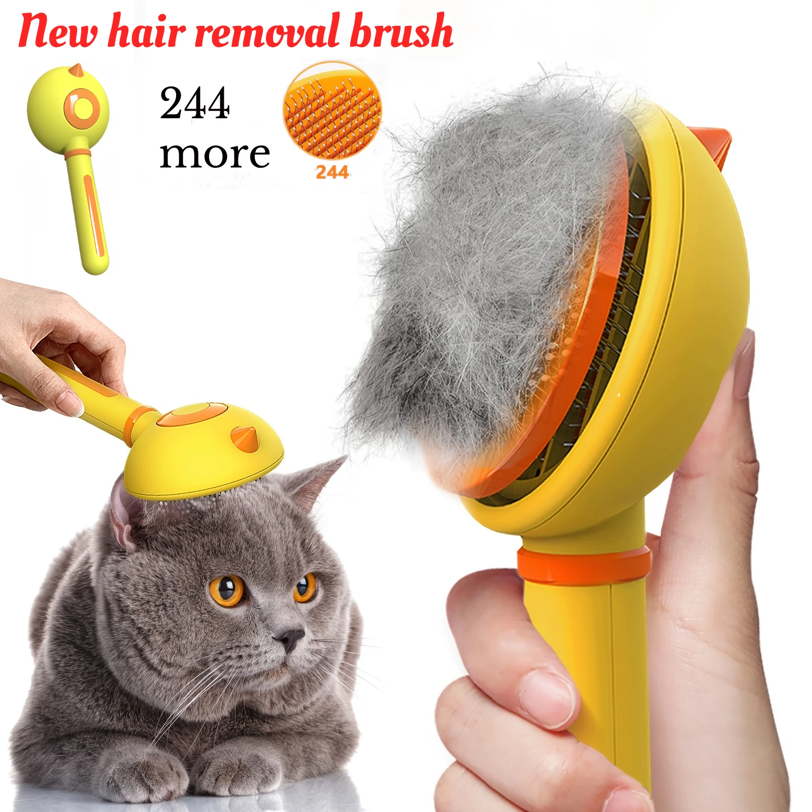 Spazzola Massaggiante 6 In 1 Per Cavalli E Cani Grandi | In Gomma Per Toelettatura - Foto 10