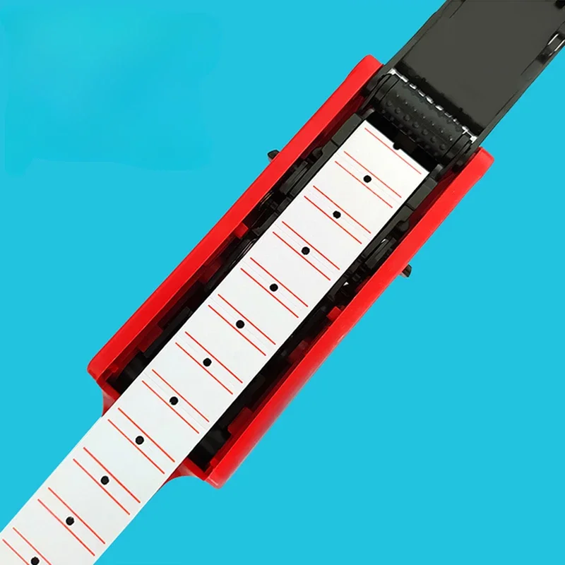 라벨 코딩 용지 롤 슈퍼마켓 상품 가격 라벨 코딩 기계 가격 용지 잉크 휠 흰색 빨간색 스티커 컬러 용지