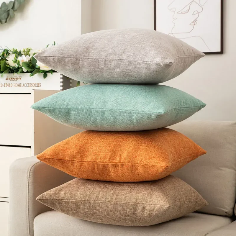 Cushion sofa cushion,color cushion living room modern simple cushion,New Style Colorful Decorative Pillow Case with Pillow Core