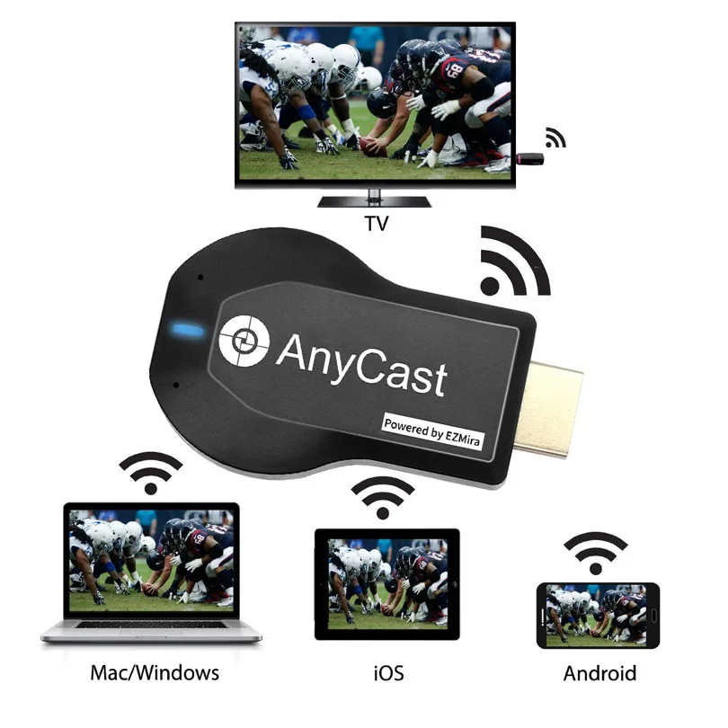 HDMI, Receptor Dongle, Display WiFi, Airplay DLNA,