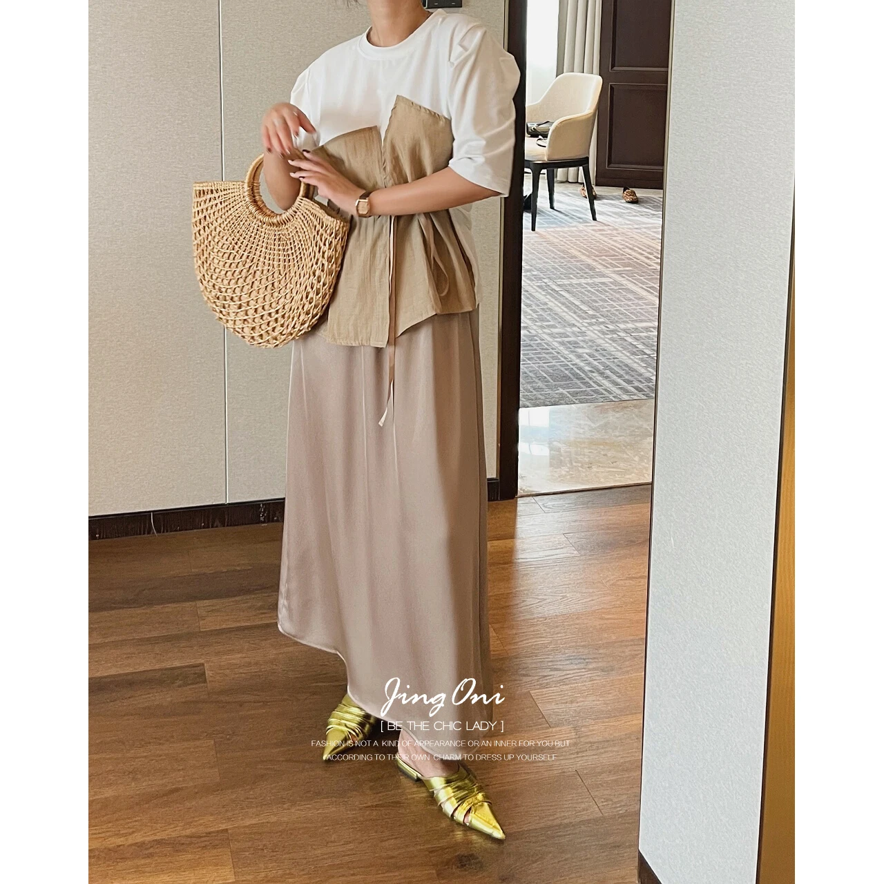 Long Skirt Fashion Woman 2023 Y2K Clothing Summer Vintage Korean Style Elegant Maxi Tulle High Waist Satin Luxury New