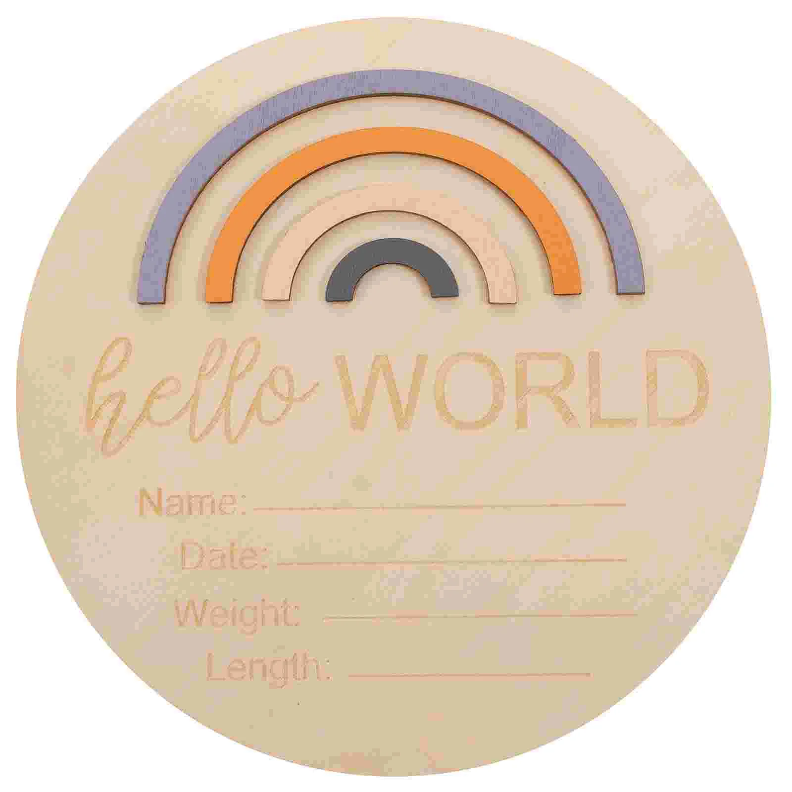 

Baby Milestone Sign Newborn Months Card Toddler Announcement Sign Photo Prop
