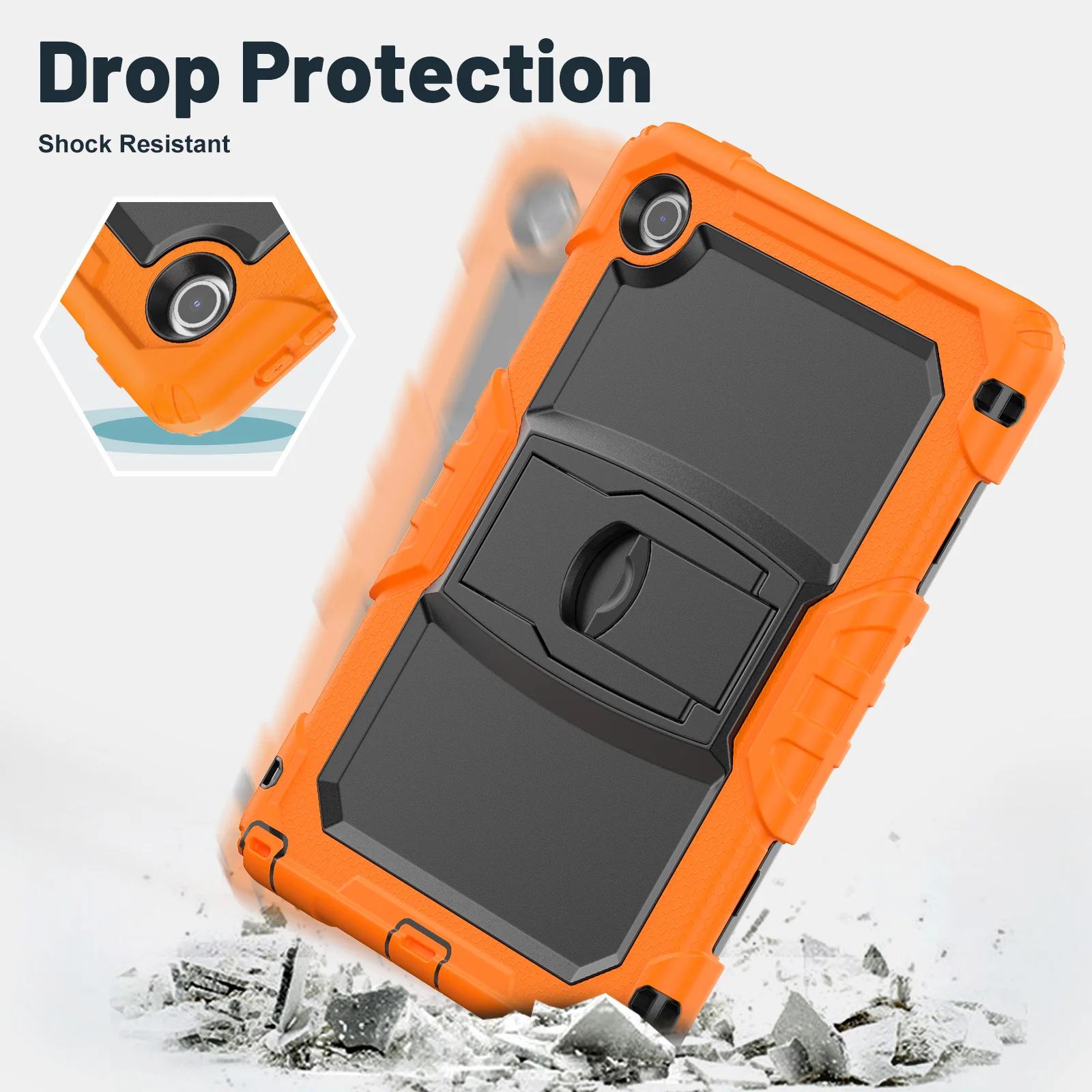 Shockproof Stand Armor Case with Kickstand