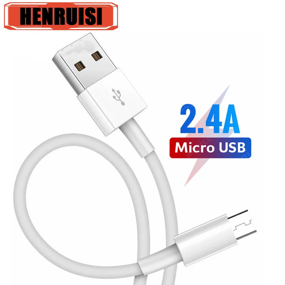 

Micro USB кабель для передачи данных, шнур для синхронизации USB, зарядный кабель, белый 1 м/1,5 м/2 м/3 м кабель для Xiaomi redmi Samsung Micro USB Android, универсальный