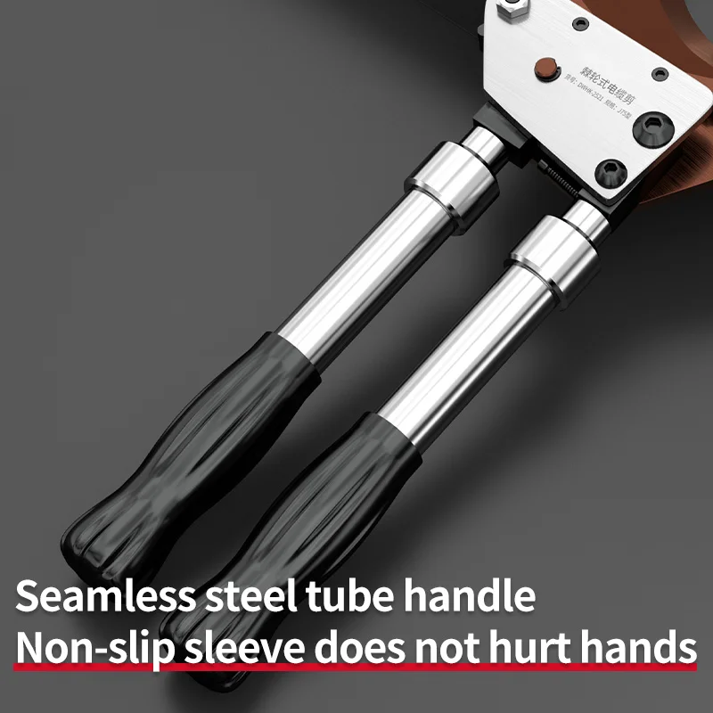 Cable Cutter Plier Ratchet Electrician Scissors Copper Aluminum Wire Cutting Plier Hand Tool Hand Plier for Large cable 4