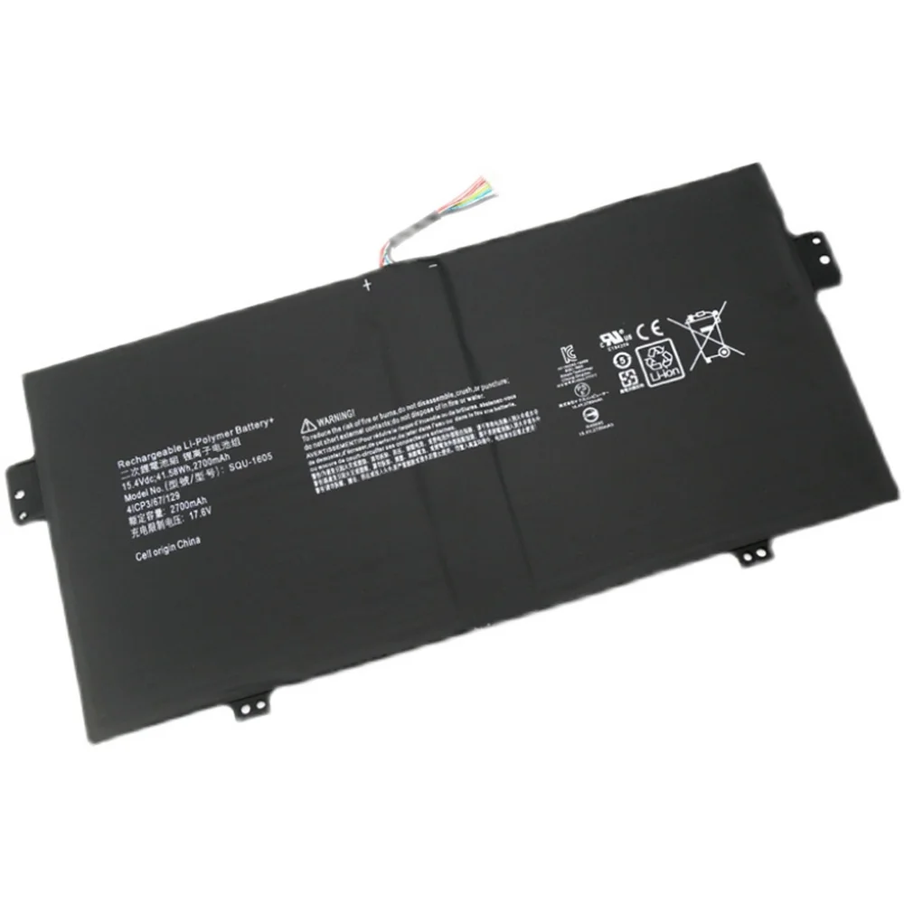 

SQU-1605 41CP3/67/129 for ACER Laptop Battery Swift 7 SF713-51 M9PG,M8KU,M4HA,S7-371,Spin 7 SP714-51-M6LT