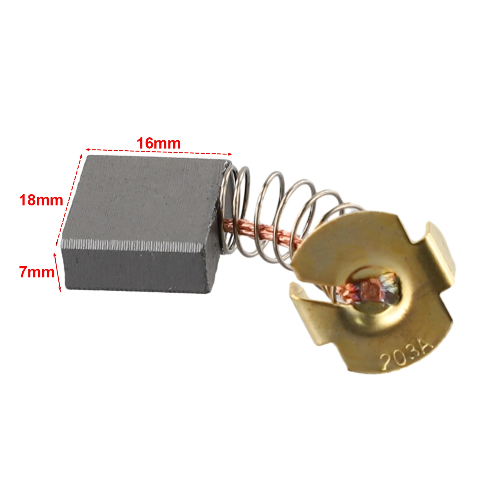 

Сменные угольные щетки для Makita CB-204, передача электроэнергии, 2 шт., угловая шлифовальная машина CB202 CB203 CB204, карбоновая щетка