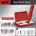 Red-20PCS Knife