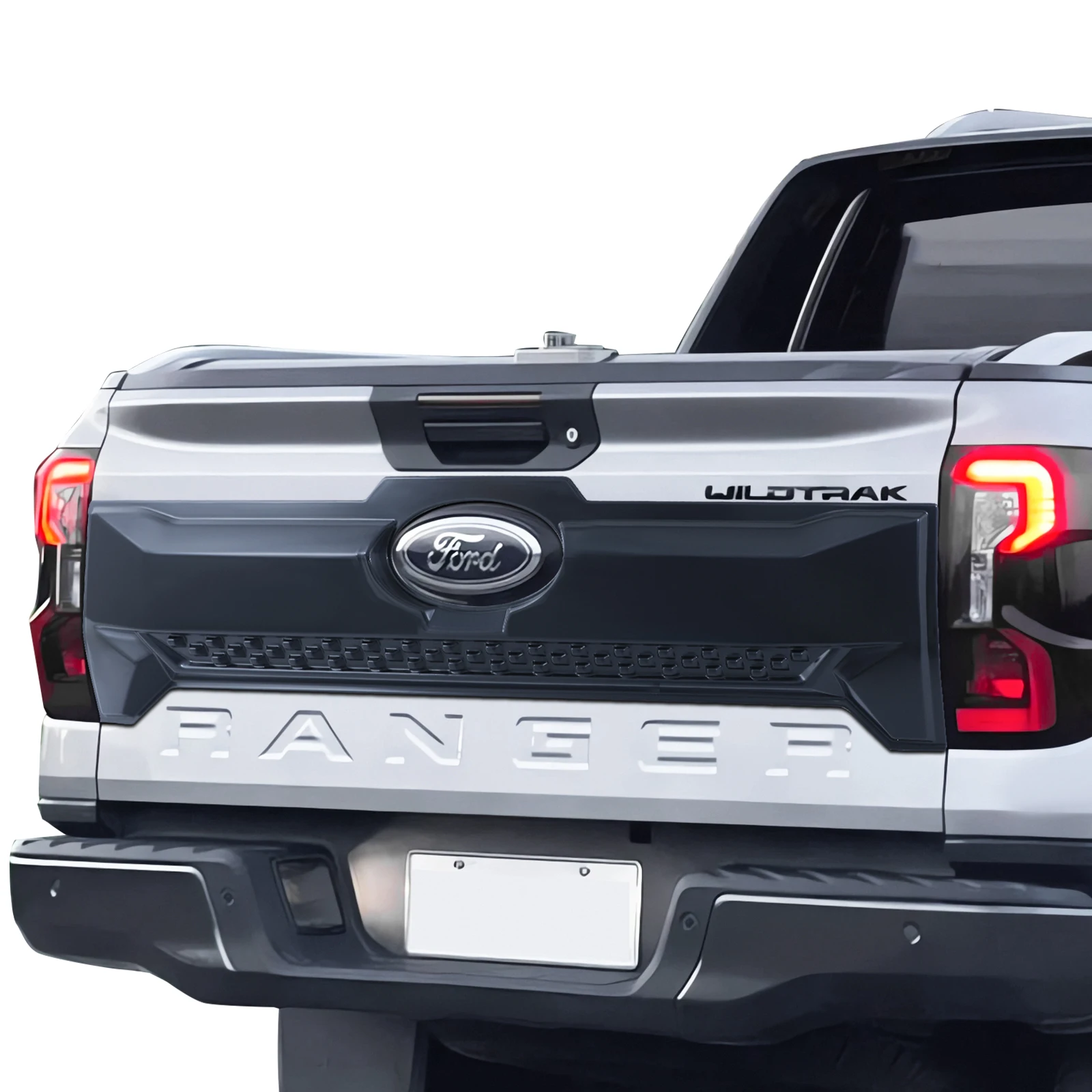 Matte Black Door Tail Gate Nudge Upper Cover For Ford Ranger T9 2023  Wildtrak XLT XLS XL Sport Next Gen Accessories - AliExpress