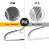 Heavy Duty Standard Plastic Hangers 50 Pack with Non-Slip Design 360°Swivel Hook Space Saving Organizer for Bedroom Closet,Shirt 3