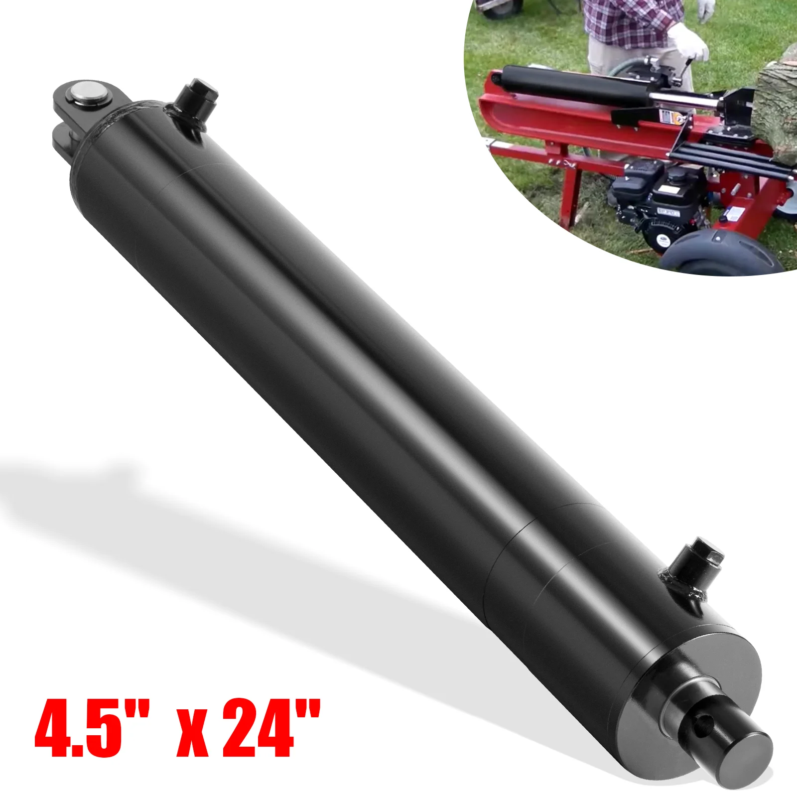 Piston And Rod Seal Set Hydraulic Log Splitter Cylinder Rebuild Kit - For 4.0in Bore X 1.75in Rod Cylinders Local Hydraulic Cylinder Repair Shops